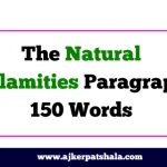 Natural Calamities Paragraph